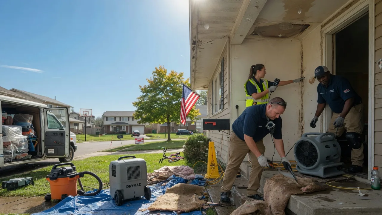 Water Damage Restoration in Sandyville, WV near me